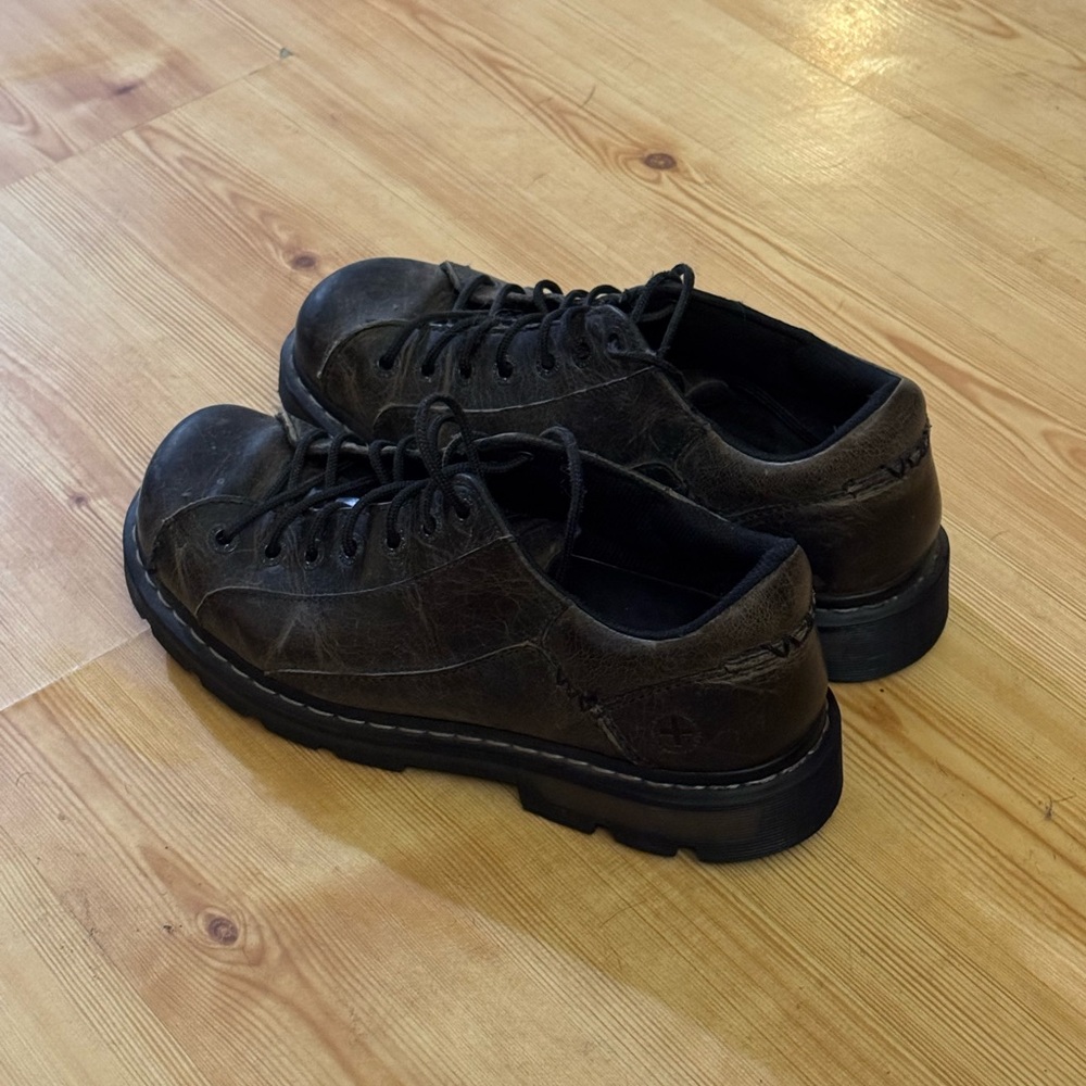 Dr. Martens Black Oxfords Durable Leather